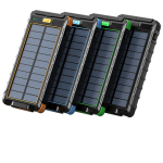 Naxius Solar Power Bank NXPBWN-S01 10000mAh Black