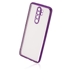 Naxius Case Plating Purple Xiaomi RedMi Note 8 Pro