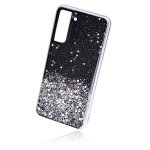 Naxius Case Glitter Black Samsung S21 FE 5G