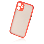 Naxius Case Rubber Frame Red iPhone 12 Mini