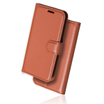 Naxius Case Book Brown Xiaomi RedMi Note 6 Pro