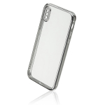 Naxius Case Plating Silver iPhone X / XS