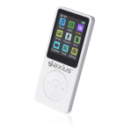 Naxius Player MP4 / MP3 AUX & Bluetooth MP-10 White