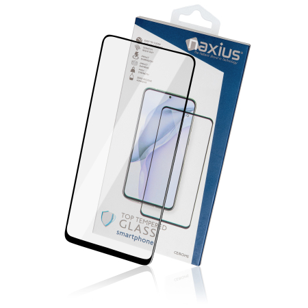 Naxius Top Tempered Glass Anti-Static 9H RealMe 9 Full Screen 6D Black CE / RoHS