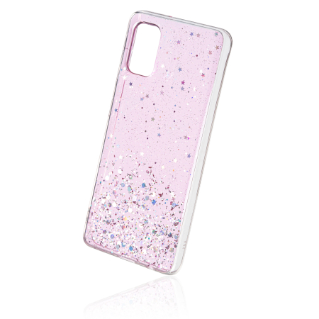 Naxius Case Glitter Pink Samsung A41