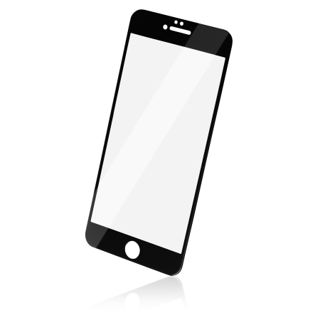 Naxius Top Tempered Glass Anti-Static 9H iPhone 6 Plus / 6s Plus Full Screen 6D Black CE / RoHS