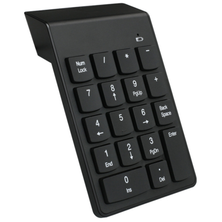 Naxius Mini Numeric Keypad KB-42 Black Wireless