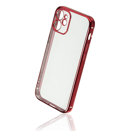 Naxius Case Plating Red iPhone 12 Mini