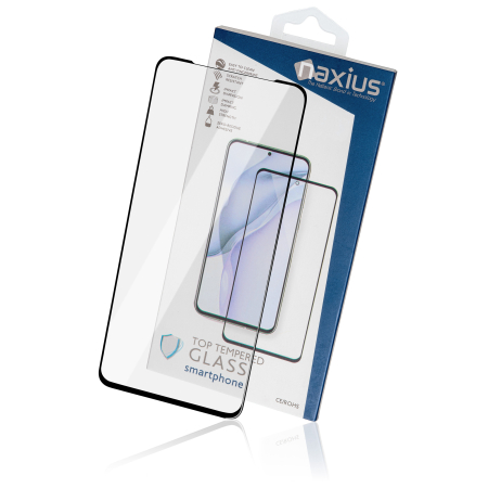 Naxius Top Tempered Glass Anti-Static 9H XiaoMi Mi Poco X3 GT Full Screen 6D Black CE / RoHS