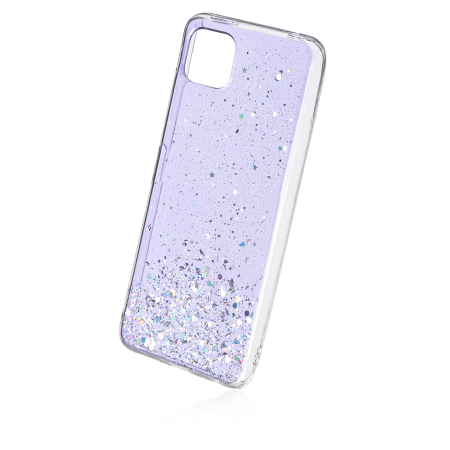 Naxius Case Glitter Purple Samsung A22 5G