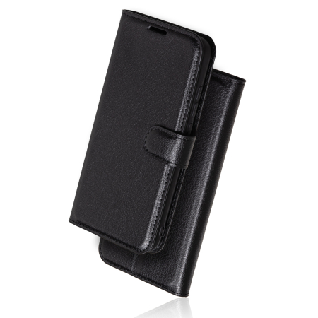 Naxius Case Book Black Huawei Y6 2018